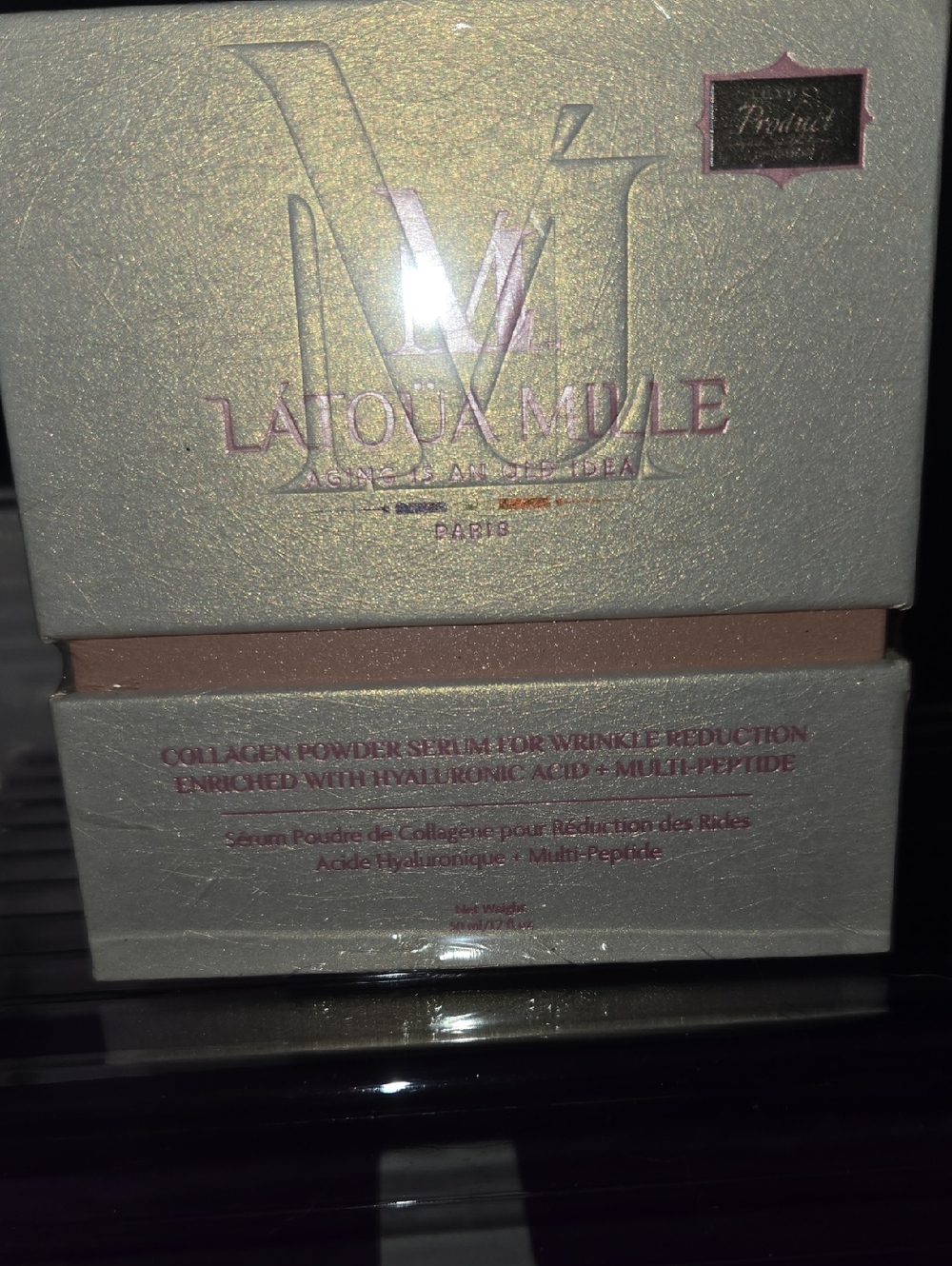 LaToua Mille Collagen Powder Serum with Hyaluronic Acid - Pink